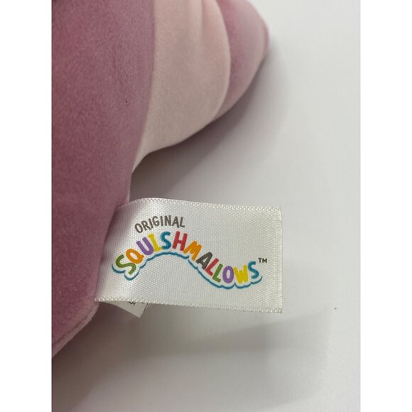 Squishmallows Pink & Cream Caterpillar Plush Toy With Glasses - Picture 10 of 10